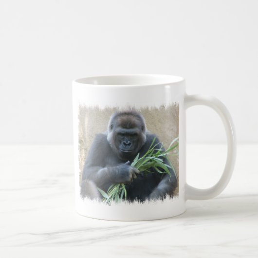 Silverback Gorilla Coffee Mok (Rechts)