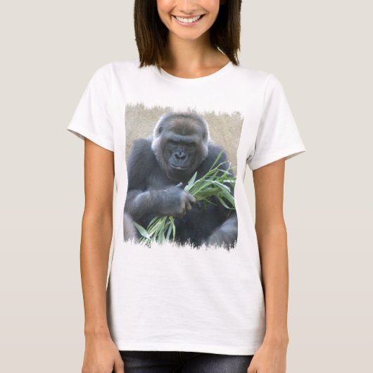 Silverback Gorilla Dames T-Shirt (Voorkant)