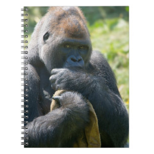 Silverback Gorilla en zijn portemonnee Notitieboek