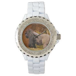 Silverback Gorilla Horloge