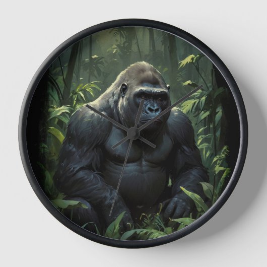 Silverback Gorilla in Rwandese Oerwoud (Voorkant)
