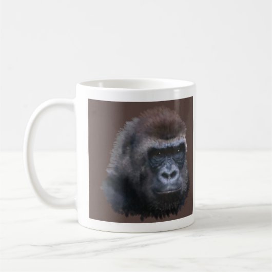 Silverback Gorilla Koffiemok (Links)