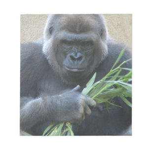 Silverback Gorilla-laptop Notitieblok