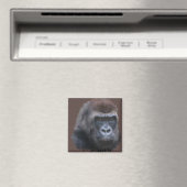 Silverback Gorilla Magneet (Insitu (Vaatwasser))