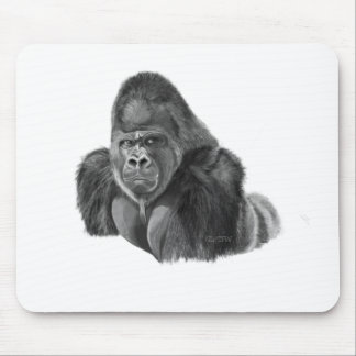 Silverback gorilla mouse pad ゴリラのマウスパッド muismat
