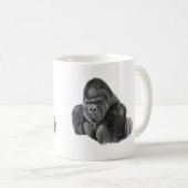 Silverback Gorilla Mug Cup ゴリラのマグカップ (Devant droit)