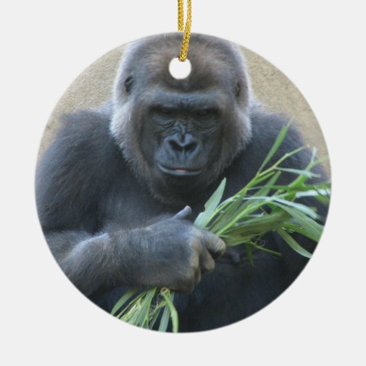 Silverback Gorilla Ornament (Voorkant)