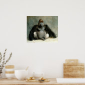 Silverback Gorilla Print (Keuken)