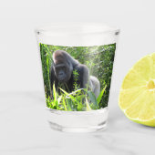 Silverback Gorilla Shot glass Shot Glas (Voorkant)