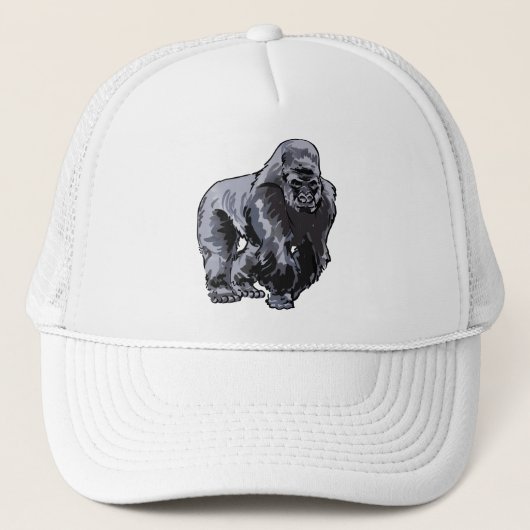 Silverback Gorilla Trucker Pet (Voorkant)