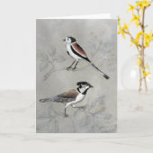 Silvered Aviary | A Paar Kaart (Gele Bloem)
