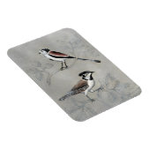 Silvered Aviary | A Paar Magneet (Rechterzijde)