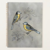 Silvered Aviary | Vogelpaar Planner (Voorkant)