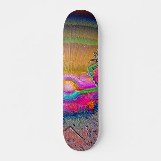 SilverLake Sunset 1 Skateboard (Voorkant)