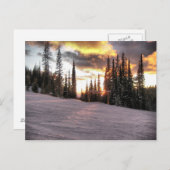Silverstar Sunset Briefkaart (Voorkant / Achterkant)