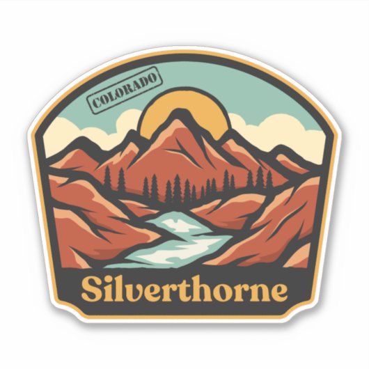 Silverthorne, Colorado Sticker (Voorkant)