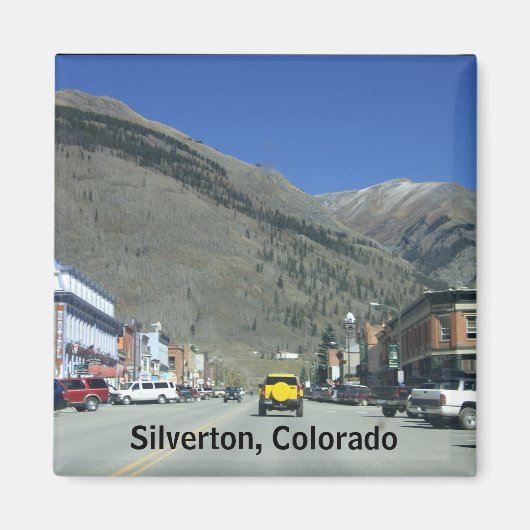 Silverton Colorado Magnet Magneet (Voorkant)