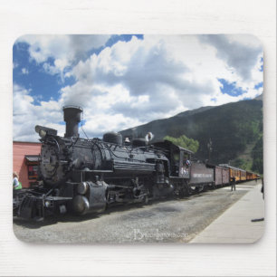 Silverton Colorado Narrow Guage Train Muismat