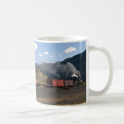 Silverton, tasse de voyage de train du Colorado (Droite)