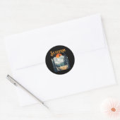 Silverton Wandelen Ronde Sticker (Envelop)