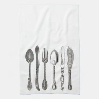 Silverware Cutlery Theedoek