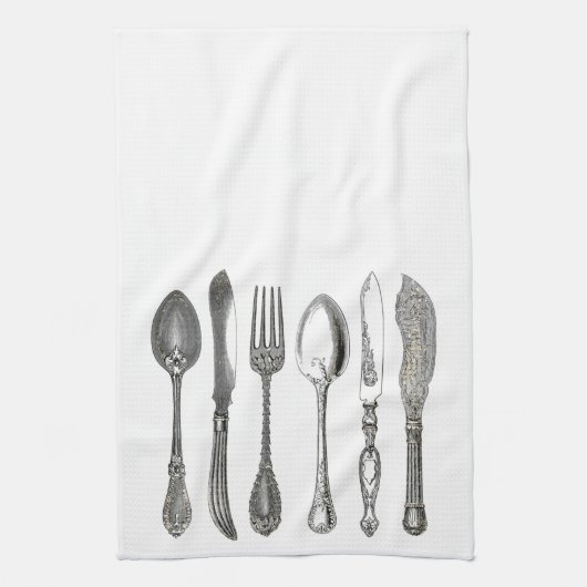  Silverware Cutlery Theedoek (Verticaal)