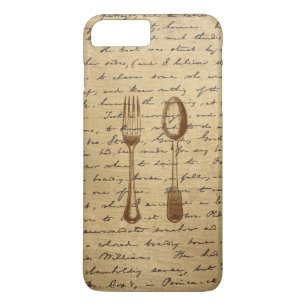  Silverware Fork & Spoon iPhone 7 Plus Hoesje