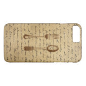  Silverware Fork & Spoon iPhone 7 Plus Hoesje (Achterkant (Horizontaal))