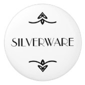 SILVERWARE KERAMISCHE KNOP (Voorkant)