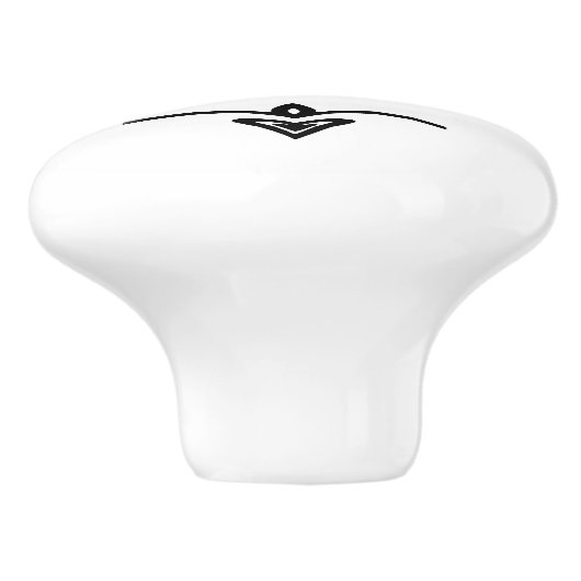 SILVERWARE KERAMISCHE KNOP (Zijkant)