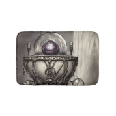 Silvery Cauldron met Paarse Crystal Ball Badmat (Voorkant)