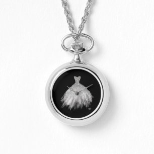 *~* Silvery Glittler Weddenschap Horloge