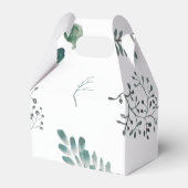 Silvery Green Eucalyptus Wedding Bedankdoosjes (Achterkant)