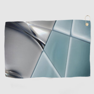 Silvery rechthoek trapezoïden verwisselbare achter golfhanddoek