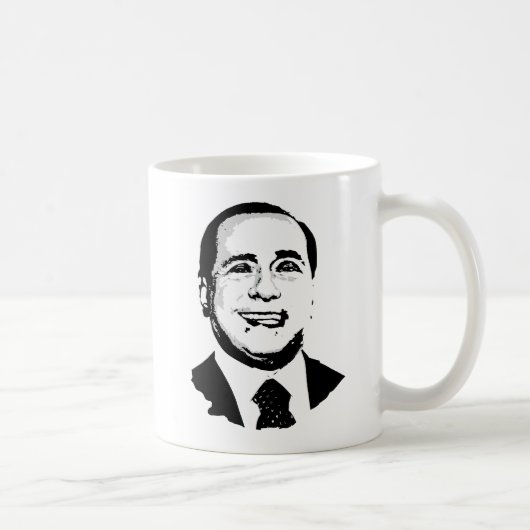 Silvio Berlusconi Koffiemok (Rechts)