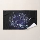 SIM A Pisces Zodiac.SIGNE Zodiaque À La Mode Pisce (Serviette à main)