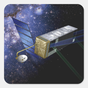 SIM PlanetQuest Vierkante Sticker