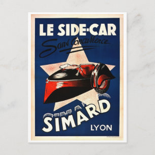 Simard - Le Side Car Briefkaart