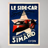 Simard - Le Side Car - Lyon  Poster (Voorkant)