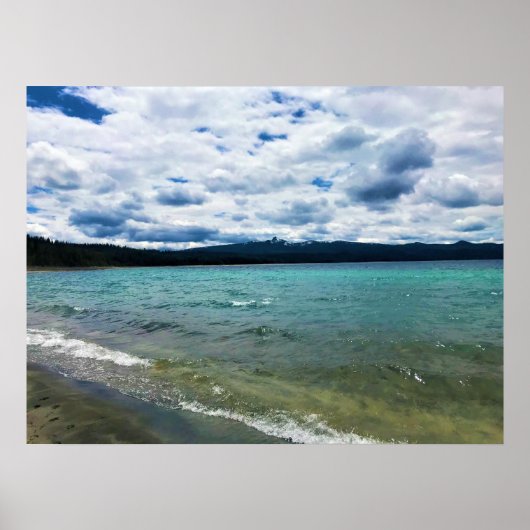 Simax Bay bij het meer van Crescent, Oregon Poster (Voorkant)