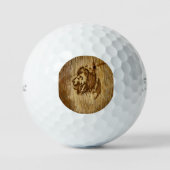 Simba Golf Balls van Daniel Duwa Artlove Golfballen (Voorkant)