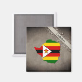Simbabwe Magneet (Voorkant / Achterkant)