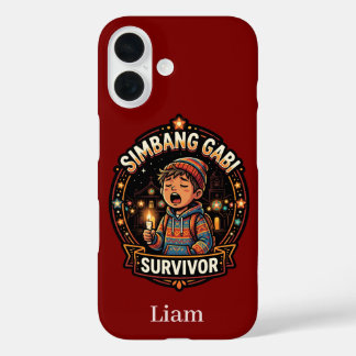 Simbang Gabi-overlever Filipijns-Amerikaanse Kerst iPhone 16 Hoesje