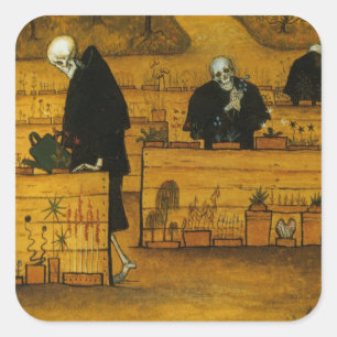 Simberg's tuin van de stickers ter dood