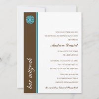 Simcha Bar Mitzvah Invitation