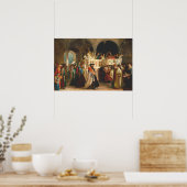 Simchat Torah van Solomon Hart - Circa 1850 Poster (Keuken)