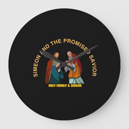 SIMEON AND THE PROMISED SAVIOR GROTE KLOK (Voorkant)