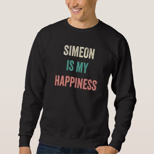 Simeon Is My Happiness Trui (Voorkant)