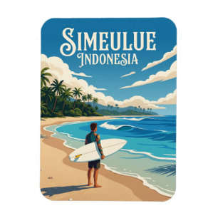 Simeulue-eiland Indonesië Magneet