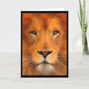 Simha Lion Wenskaart (leeg) Kaart